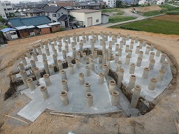 配水池基礎工（コンクリート基礎工）平成２８年９月１２日（月）