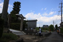 興禅寺前の写真