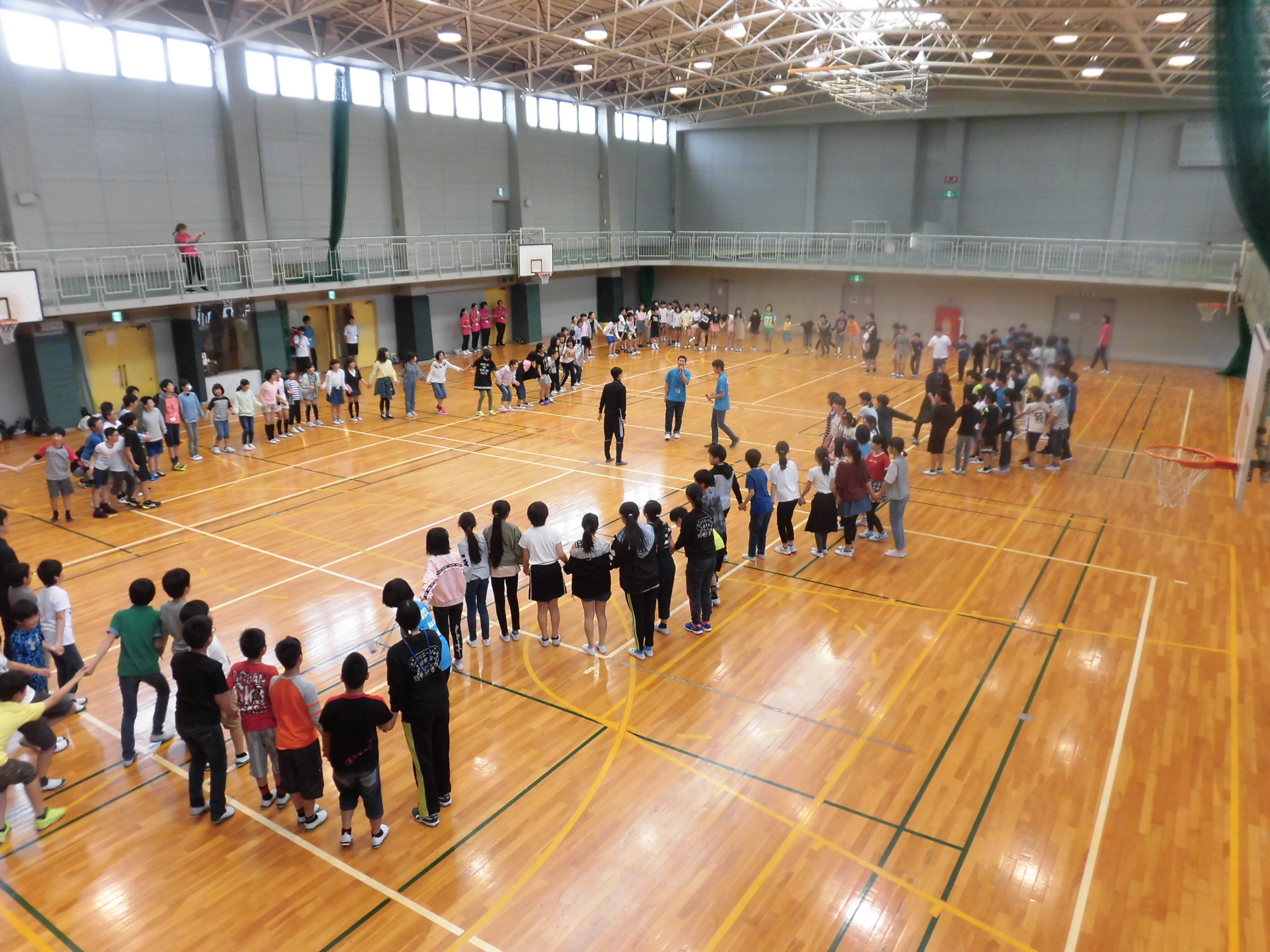 インリーダー研修会でのレクリエーションの様子