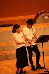 スマイルサックスアンサンブルの演奏写真 スマイルサックスアンサンブルの演奏写真