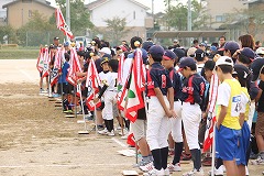 開会式の写真