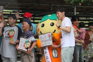 かきりんがテレビ出演の画像