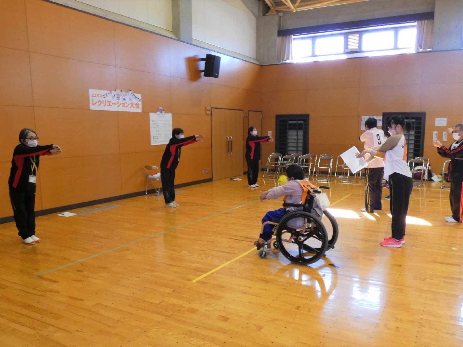 豊住園　レクリエーション大会補助