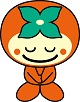 お辞儀をするかきりんの画像