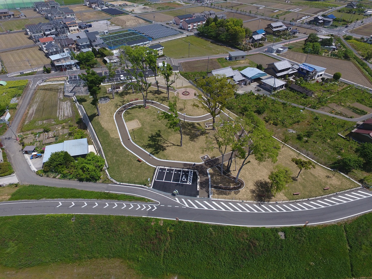 公園空撮